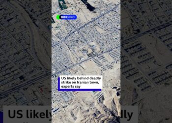 US likely behind deadly strike on Iranian town, experts say. #Lamerd #BBCNews