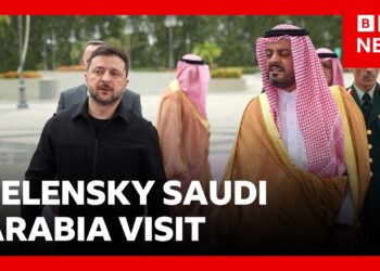 Ukraine signs deal with Saudi Arabia offering drone expertise | BBC News