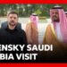 Ukraine signs deal with Saudi Arabia offering drone expertise | BBC News