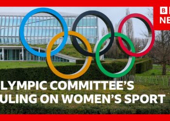 Olympic women’s sport limited to biological females | BBC News