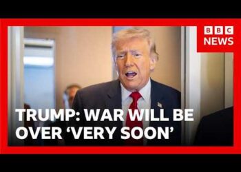 Trump says US operations in Iran ‘ahead of timeline’ | BBC News