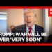 Trump says US operations in Iran ‘ahead of timeline’ | BBC News