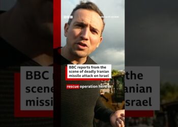 BBC reports from the scene of deadly Iranian missile attack on Israeli city. #MiddleEast #BBCNews