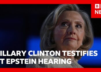 Hillary Clinton testifies at Jeffrey Epstein hearing | BBC News