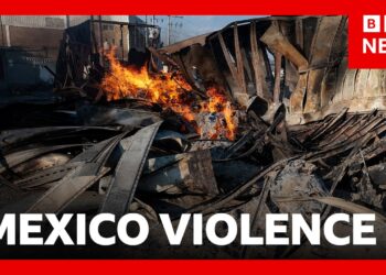 Violence in Mexico after drug lord El Mencho killed | BBC News