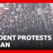 Iran students stage first large anti-government protests since deadly crackdown | BBC News