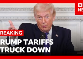 Donald Trump’s sweeping global tariffs struck down by US Supreme Court | BBC News