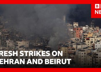 Israel launches fresh strikes on Tehran and Beirut | BBC News