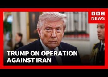 President Donald Trump says US took ‘last best chance’ to hit Iran | BBC News