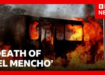 Violence in Mexico after death of drug lord ‘El Mencho’ | BBC News
