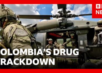 BBC joins Colombia’s Jungle Commandos to witness their war on drugs | BBC News