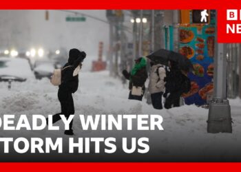 At least 14 dead as winter storm sweeps across US | BBC News
