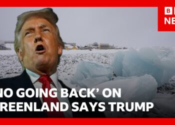 Donald Trump says ‘no going back’ on Greenland takeover plan | BBC News