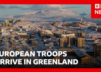 Troops and vessels from European Nato allies arrive in Greenland | BBC News