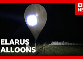 Lithuania declares emergency situation over Belarus balloons | BBC News