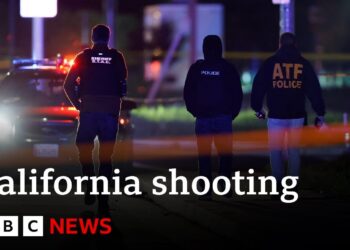 Four killed in shooting at family gathering in California | BBC News