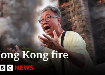Hundreds still missing after Hong Kong apartment blocks fire | BBC News