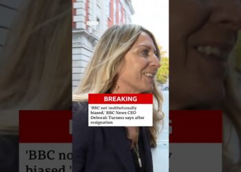 BBC News CEO Deborah Turness: BBC is not institutionally biased. #BBCNews
