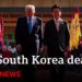 US President Donald Trump announces trade deal with South Korea | BBC News