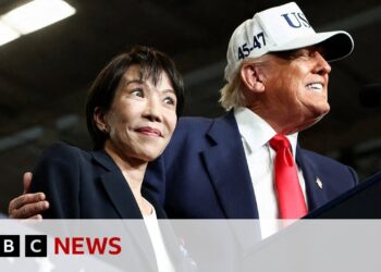 President Donald Trump begins new US-Japan alliance | BBC News
