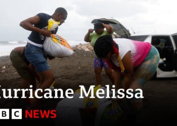 Hurricane Melissa could be strongest to ever hit Jamaica | BBC News