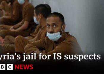 Inside Syria’s jail for IS suspects | BBC News