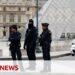 Suspects arrested over theft of jewels at Louvre museum in Paris | BBC News