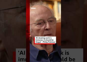 AI stealing work is immoral and should be illegal, says author Sir Philip Pullman. #BBCNews
