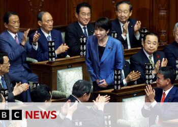 Sanae Takaichi becomes Japan’s first female prime minister | BBC News