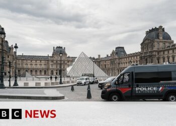 France reels after Louvre jewellery heist | BBC News