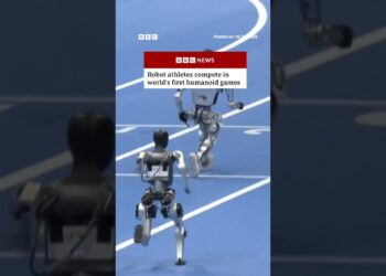 The first World Humanoid Robot Games are under way in Beijing, China. #China #Robots #BBCNews