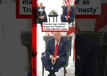 UK PM Starmer says London mayor is a ‘friend’ as US President Trump calls him ‘nasty’. #BBC News