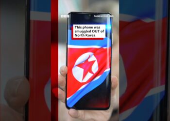 A North Korean mobile phone smuggled out the country showed the level of censorship #BBCNews
