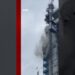 The crane collapsed after a powerful earthquake rocked the Philippines. #Shorts #Earthquake #BBCNews