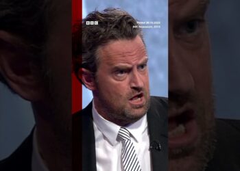 Matthew Perry went head-to-head with journalist Peter Hitchens on drug addiction in 2013. #BBCNews