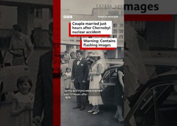 Iryna Stetsenko and Serhiy Lobanov got married hours after the Chernobyl accident. #BBCNews