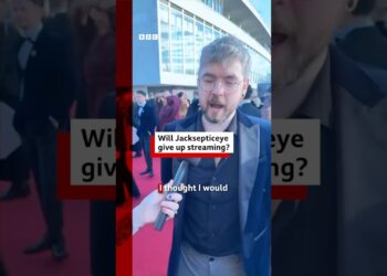 Will Jacksepticeye give up streaming? #Bloodborne #Jacksepticeye #BAFTAGames #BBCGaming #BBCNews