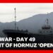 Iran says Strait of Hormuz ‘open’ as Trump says blockade will continue until deal reached | BBC News