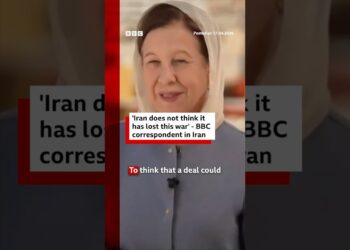 ‘Iran doesn’t think it has lost this war’. #BBCNews