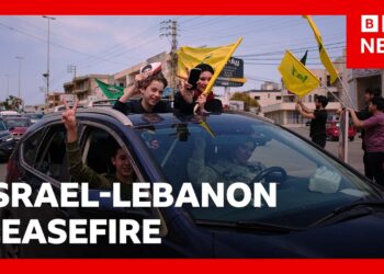Ten-day Israel-Lebanon ceasefire under way | BBC News