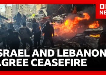 President Trump announces 10 day ceasefire between Israel and Lebanon | BBC News