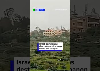 Satellite images reveal scale of Israeli demolitions as Lebanese villages destroyed. #BBCNews