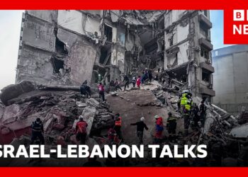 US President Donald Trump says Lebanese and Israeli leaders to hold talks | BBC News