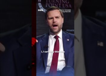 JD Vance had warned the Pope to “be careful when he talks about matters of theology”. #BBCNews