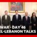 Israel and Lebanon hold first direct talks since 1993 | BBC News