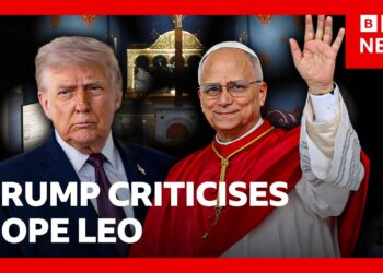 Americans react to President Donald Trump’s feud with Pope Leo XIV | BBC News