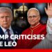 Americans react to President Donald Trump’s feud with Pope Leo XIV | BBC News