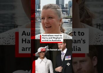 Australians react to the Duke and Duchess of Sussex’s trip to Australia. #HarryAndMeghan #BBCNews