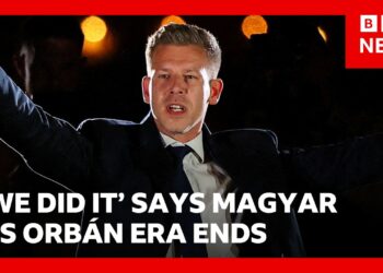 Orbán era swept away by Peter Magyar’s election landslide in Hungary | BBC News