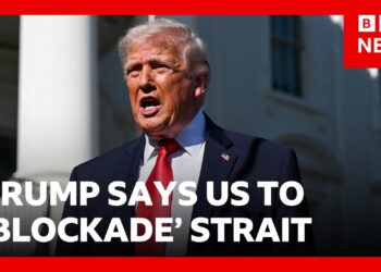 Donald Trump says US to ‘blockade’ Strait of Hormuz after Iran talks fail | BBC News